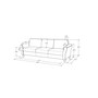 Wilshire Sofa with Rolled Arms