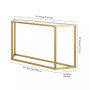 Levi 55" Console Table