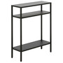 Ricardo 22" Console Table with Metal Shelves