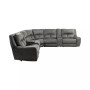 Terrine 7-Pc. Fabric Sectional with 2 Power Motion Recliners and 2 USB Consoles