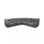 Terrine 7-Pc. Fabric Sectional with 2 Power Motion Recliners and 2 USB Consoles