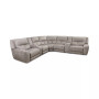 Terrine 7-Pc. Fabric Sectional with 2 Power Motion Recliners and 2 USB Consoles