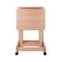 Brienda 5-Piece Wood Flip Top Snack Table Set