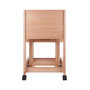 Brienda 5-Piece Wood Flip Top Snack Table Set