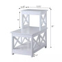 Oxford 2 Step Chairside End Table