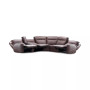 Dextan Leather 6-Pc. Sectional with 3 Power Recliners and 1 USB Console