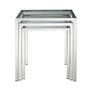 Nimble Nesting Table in Silver