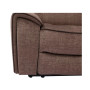 Hutchenson 5-Pc. Fabric Chaise Sectional with 2 Power Recliners