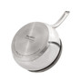 Belly 18/10 Stainless Steel 3.2 Quart Sauce Pan with Lid