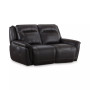 Lenardo 2-Pc. Leather Sofa with 2 Power Recliners