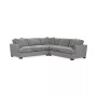 CLOSEOUT! Juliam 3-Pc. Fabric "L" Shape Sectional Sofa