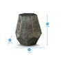 Donato 18.5" Iron Hexagonal Shape End Table