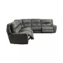 Terrine 5-Pc. Fabric Sectional with 3 Power Motion Recliners