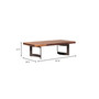 Bent Coffee Table Smoked