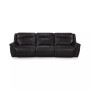 Lenardo 3-Pc. Leather Sofa with 3 Power Motion Recliners