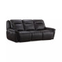 Lenardo 3-Pc. Leather Sofa with 3 Power Motion Recliners
