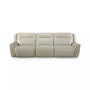 Lenardo 3-Pc. Leather Sofa with 3 Power Motion Recliners