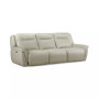 Lenardo 3-Pc. Leather Sofa with 3 Power Motion Recliners