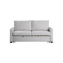 White Label Aragon 77" Convertible Studio Sofa with Pull-Out Bed