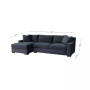Marristin 121" 2-Pc. Fabric Chaise Sectional