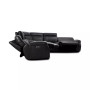 Thaniel 6-Pc. Leather Sectional with 3 Power Recliners and 1 USB Console