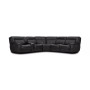 Thaniel 6-Pc. Leather Sectional with 3 Power Recliners and 1 USB Console