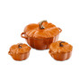 Ceramic 16-Oz. Petite Pumpkin Cocotte