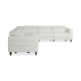 Silvanah 5-Pc. "L" Leather Sectional with 3 Power Recliners