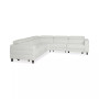 Silvanah 5-Pc. "L" Leather Sectional with 3 Power Recliners