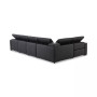Nevio 124" 5-Pc. Fabric Sectional Sofa with Chaise