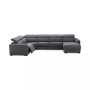 Nevio 124" 5-Pc. Fabric Sectional Sofa with Chaise