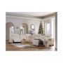 Nevio 124" 5-Pc. Fabric Sectional Sofa with Chaise