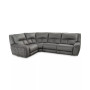 Terrine 4-Pc. Fabric Sectional with 2 Power Motion Recliners