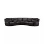 Lenardo 6-Pc. Leather Sectional with 3 Power Recliners and Console