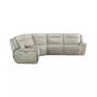 Lenardo 6-Pc. Leather Sectional with 3 Power Recliners and Console