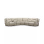 Lenardo 6-Pc. Leather Sectional with 3 Power Recliners and Console