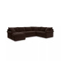 CLOSEOUT! Wedport 3-Pc. Fabric Sectional with Chaise