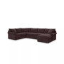 CLOSEOUT! Wedport 3-Pc. Fabric Sectional with Chaise