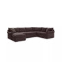CLOSEOUT! Wedport 3-Pc. Fabric Sectional with Chaise