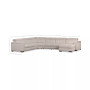 Nevio 157" 6-Pc. Fabric Sectional Sofa with Chaise