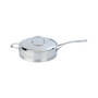 Atlantis 3-Qt. Stainless Steel Saute Pan with Helper Handle
