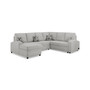 Mae Sectional Sofa with Power and USB Ports