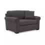 Astra 59" Roll Arm Fabric Chair Bed