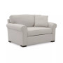 Astra 59" Roll Arm Fabric Chair Bed