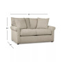 Wrenley 63" Fabric Loveseat