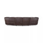 Dextan Leather 5-Pc. Sectional with 3 Power Recliners