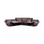 Dextan Leather 5-Pc. Sectional with 3 Power Recliners
