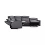 Dextan Leather 5-Pc. Sectional with 3 Power Recliners