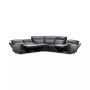 Dextan Leather 5-Pc. Sectional with 3 Power Recliners