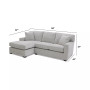 Brekton 2-Pc. Fabric Loveseat with Chaise